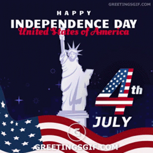 July 4 America GIF