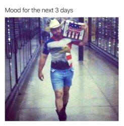 Mood for the next 3 days - 4th of July beer drinkling redneck