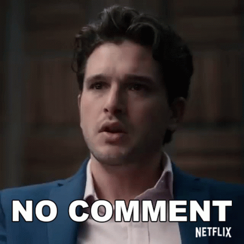 No Comment Kit Harington GIF