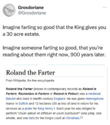Roland the Farter - medieval flatulist
