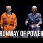 Runway of Power AI Fashion Show Trump Biden