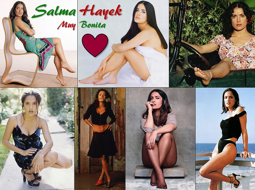 Salma Hayek feet