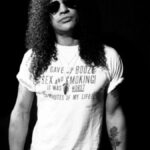 Slash 'I Gave Up Booze Sex And Smoking It Was The Worst 15 Minutes Of My Life' T-Shirt Guns N' Roses