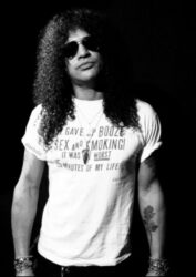 Slash 'I Gave Up Booze Sex And Smoking It Was The Worst 15 Minutes Of My Life' T-Shirt Guns N' Roses