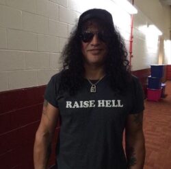 Slash RAISE HELL Shirt Guns N Roses