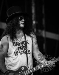 Slash UNFUCK THE WORLD (Nuclear) White Shirt