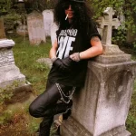 Slash cemetery pic GNR Guns N Roses