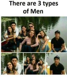 There are 3 types of Men