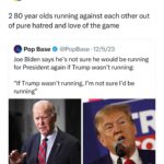 Two 80 year olds Joe Biden vs Donald Trump motivations