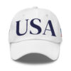 USA POTUS 47 Hat (navy blue font)