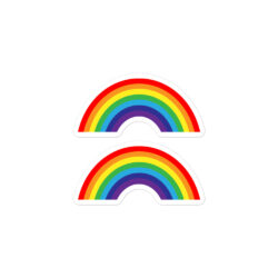Alternative view of Rainbow Arc Sticker Pack