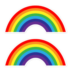 Rainbow Arc Sticker Pack