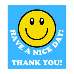 Have A Nice Day Thank You sticker