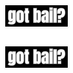 GOT BAIL Sticker Pack