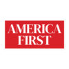 AMERICA FIRST Red Sticker
