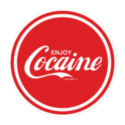 Enjoy Cocaine Sticker