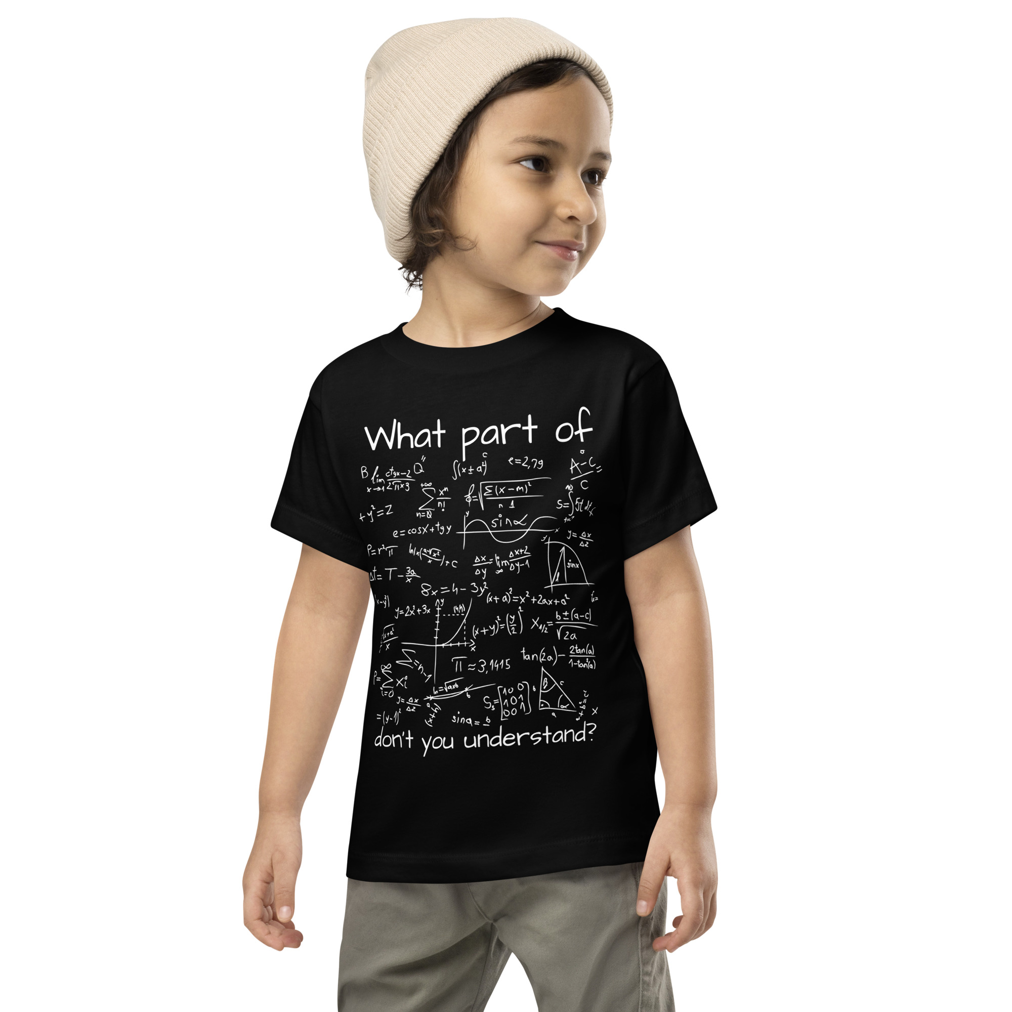 What Part Of (Math Equation) Don’t You Understand? Toddler Tee - Image 3