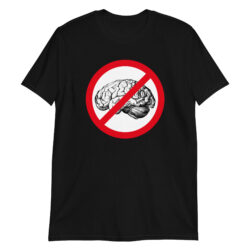 No Brain Symbol T-Shirt