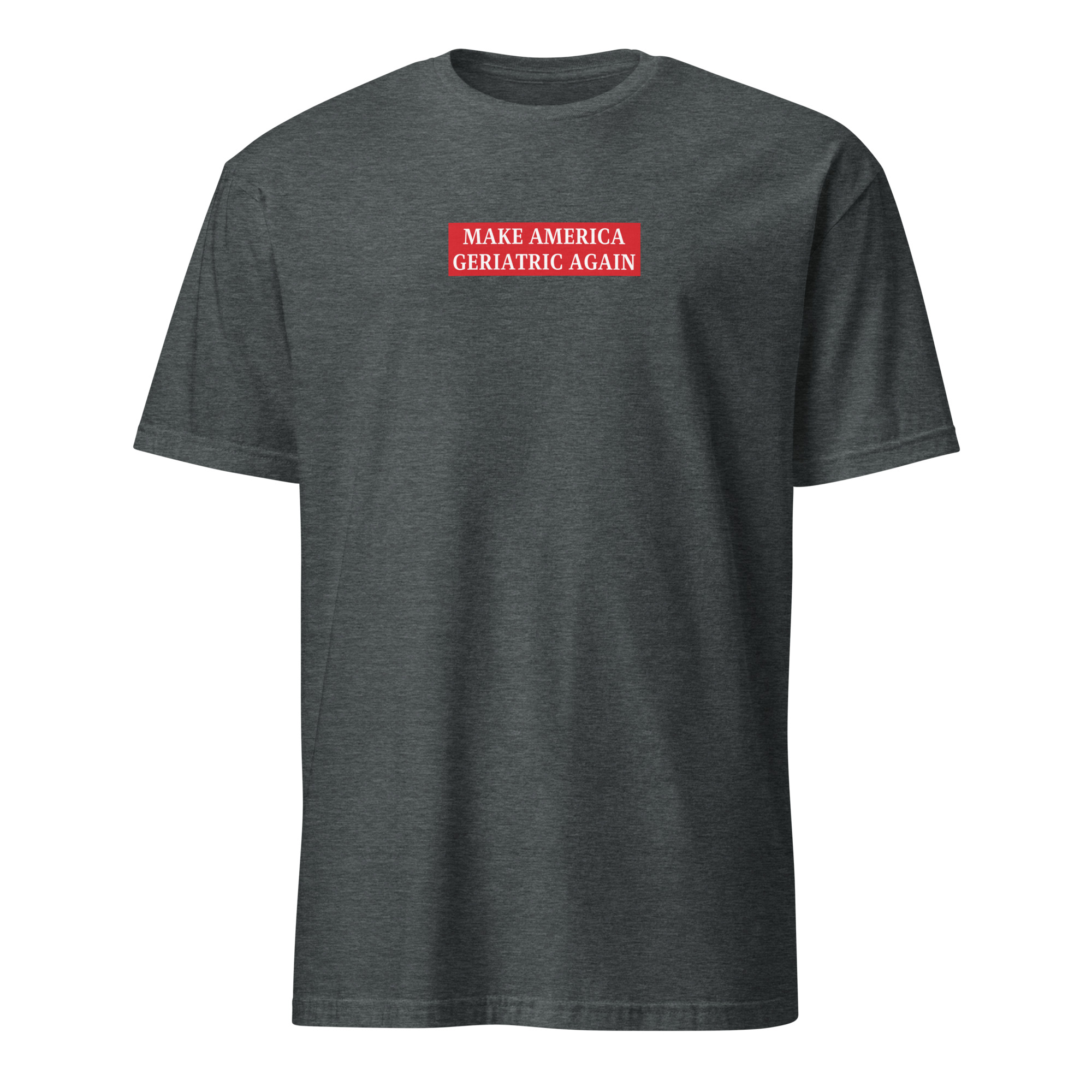 Make America Geriatric Again T-Shirt (Supreme style box logo) - Image 6