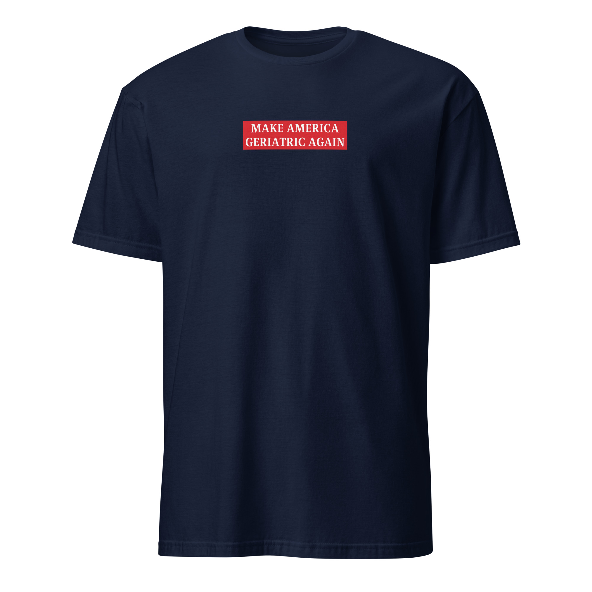 Make America Geriatric Again T-Shirt (Supreme style box logo) - Image 5