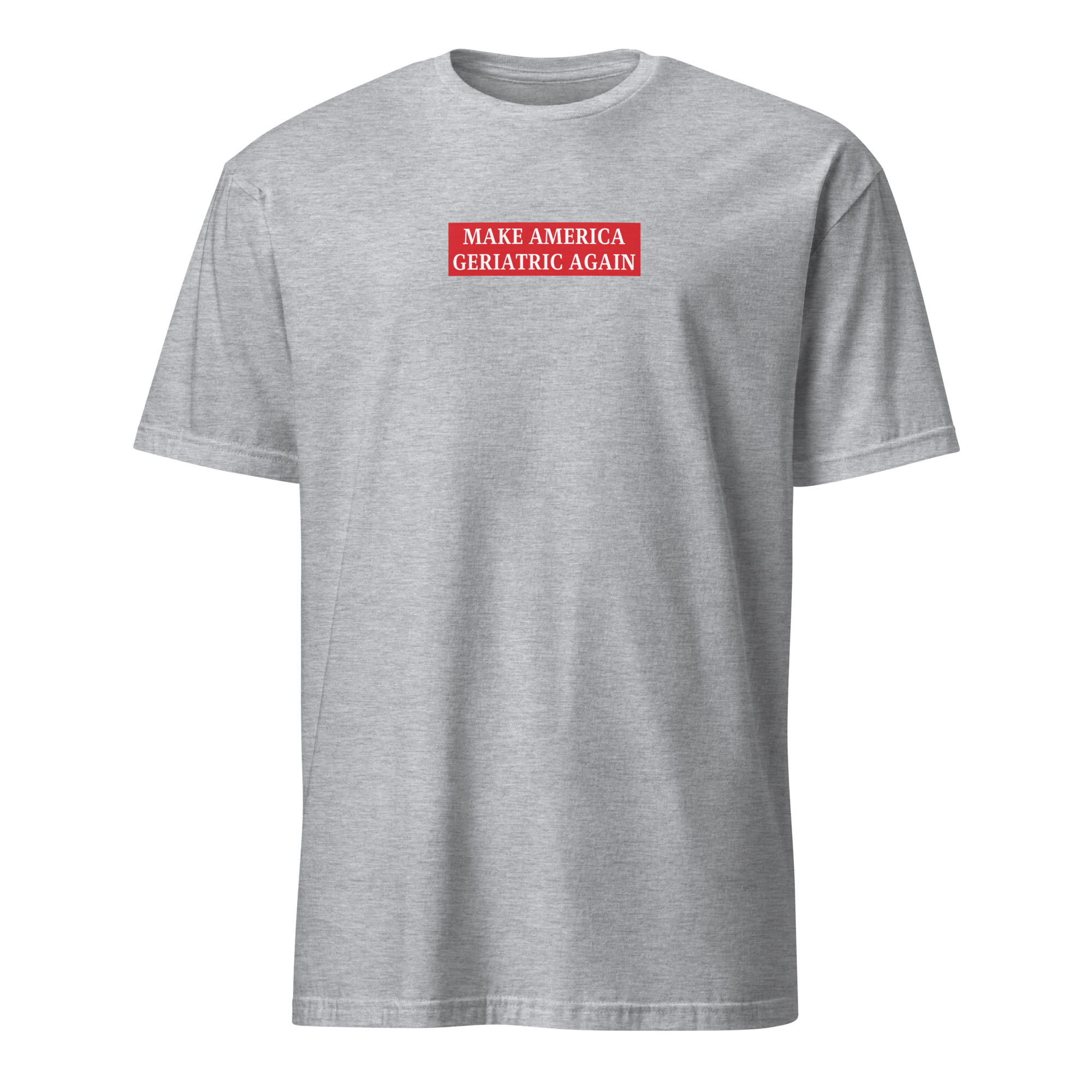 Make America Geriatric Again T-Shirt (Supreme style box logo) - Image 7