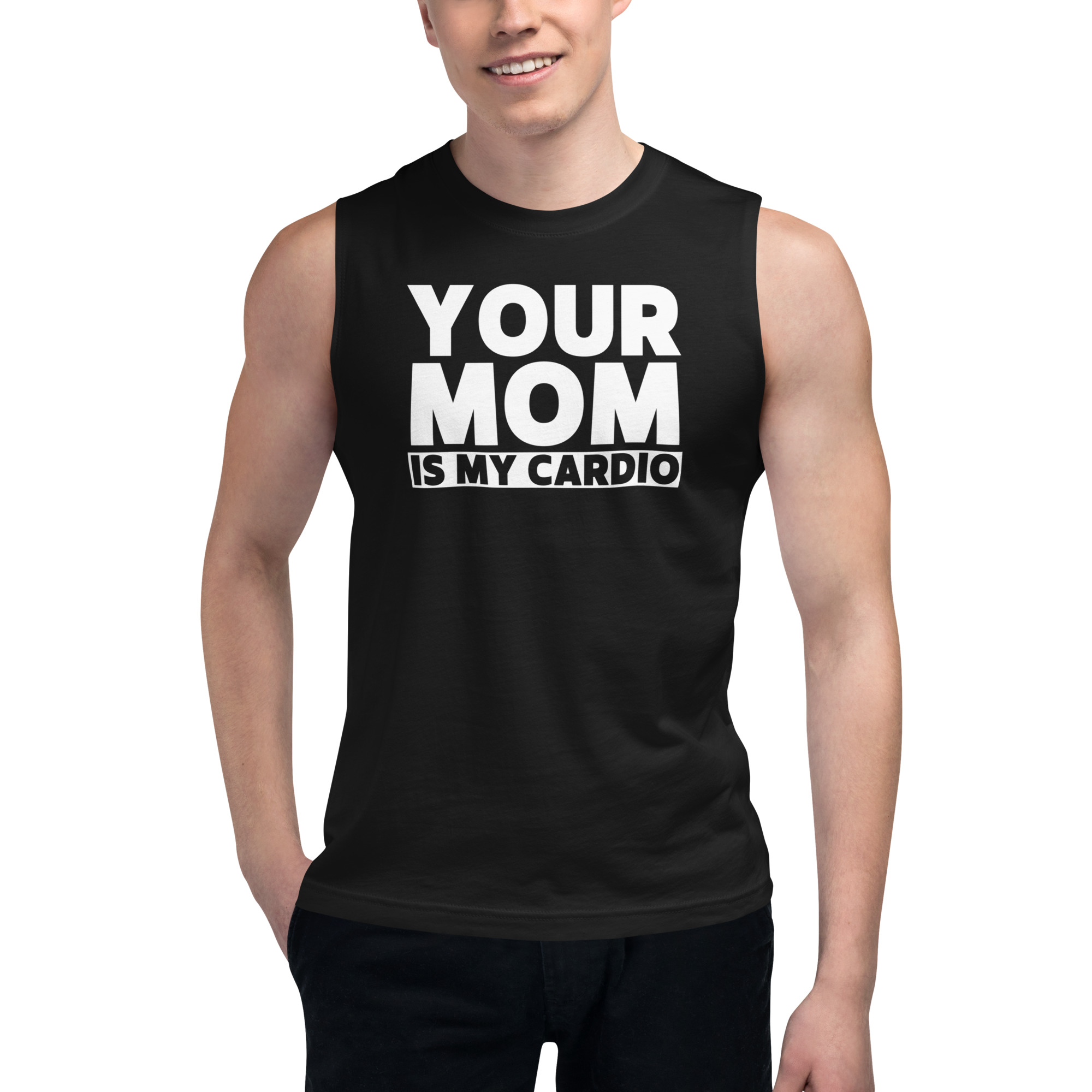 Your Mom Is My Cardio Shirt - Image 2