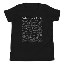 What Part Of (Math Equation) Don’t You Understand? Youth T-Shirt
