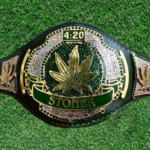 420 Stoner Wrestling Championship belt