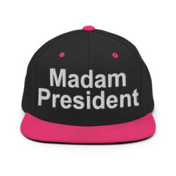 Madam President Kamala Harris Snapback Hat (Embroidered)