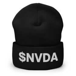NVDA Beanie | Nvidia Earnings Day Beanie (Embroidered)