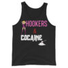 HOOKERS and COCAINE Tank Top
