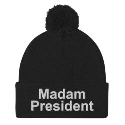 Madam President Kamala Harris Pom-Pom Beanie