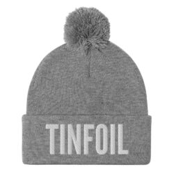 TINFOIL Pom-Pom Beanie