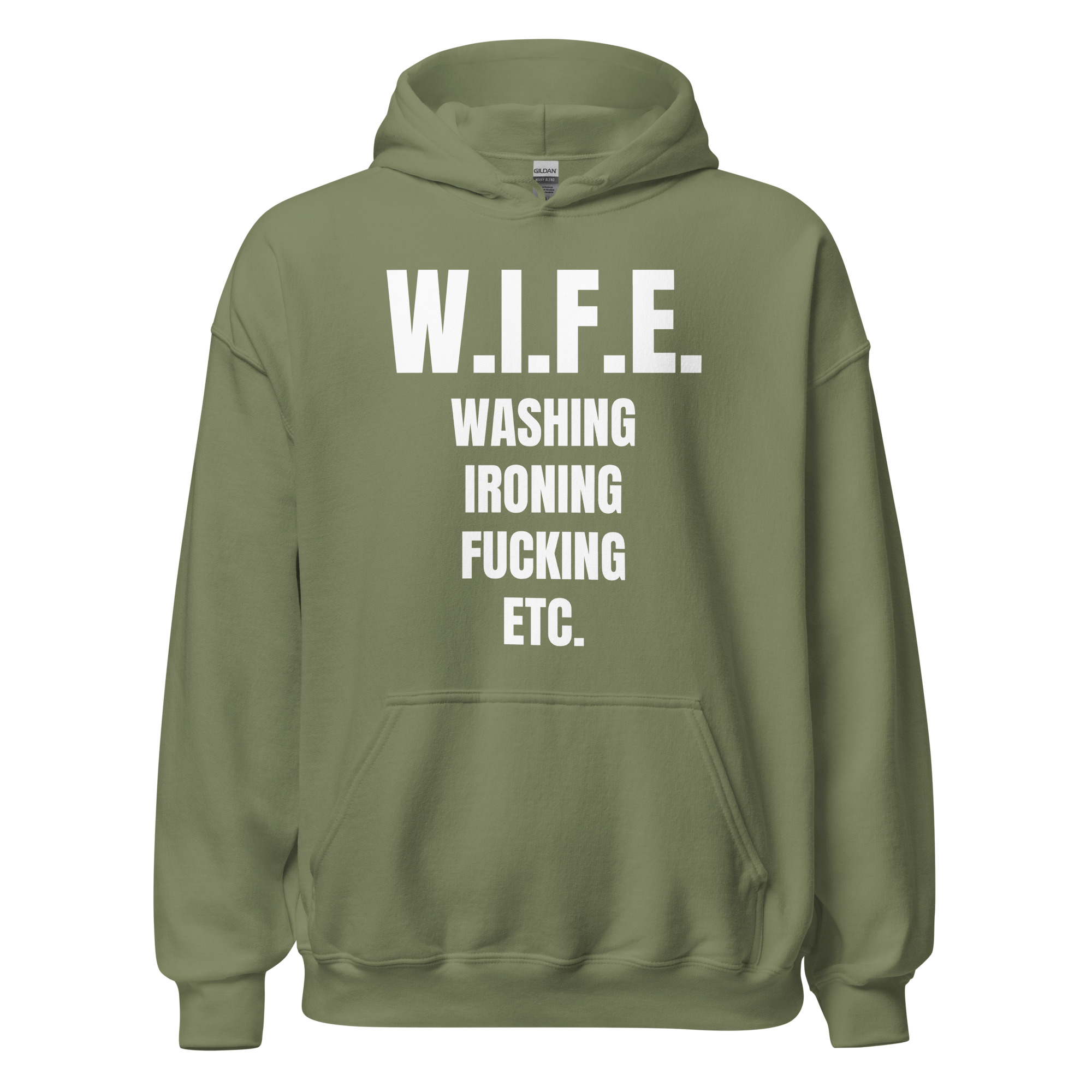W.I.F.E. Washing Ironing Fucking Etc Hoodie - Image 6