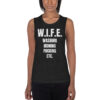 WIFE Washing Ironing Fucking Etc Ladies’ Muscle Tank