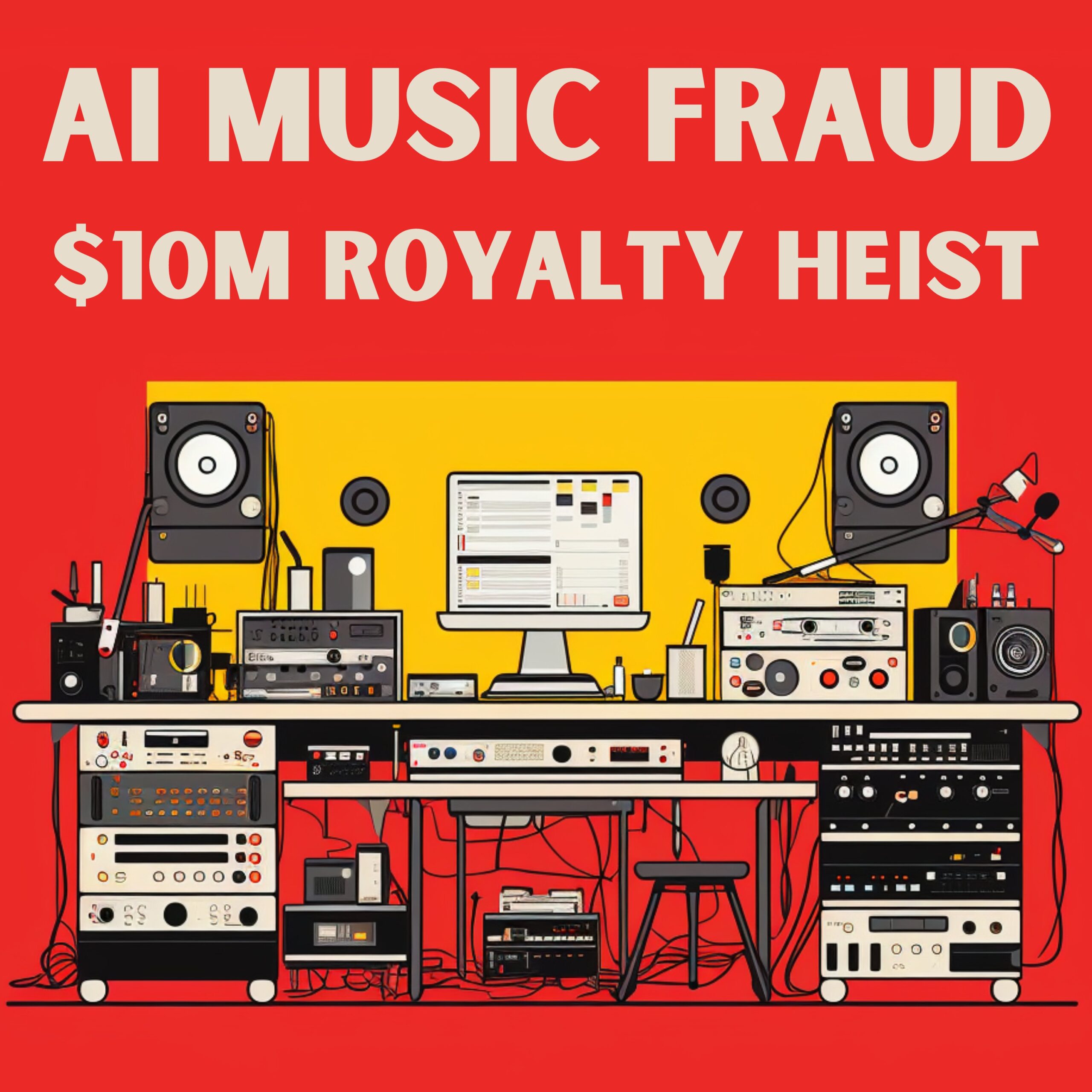 AI Music Fraud $10 Million Royalty Heist