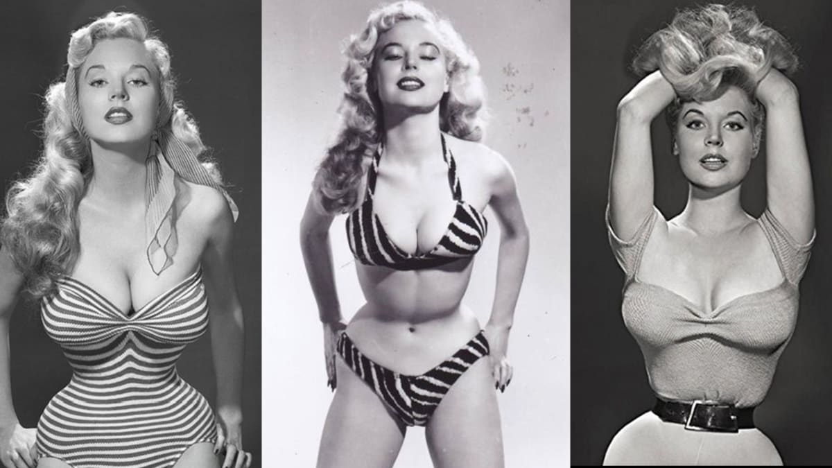 Betty Brosmer American pin-up and early Supermodel 1950s