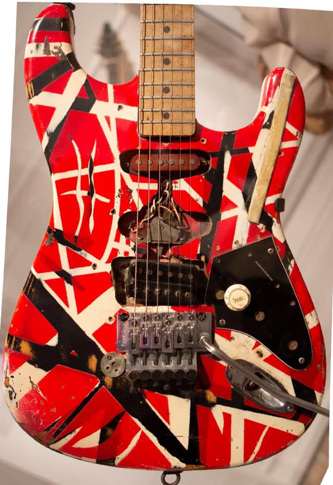 EVH Frankenstrat at the German Floyd Exhibit