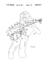 EVH Musical instrument support US Patent