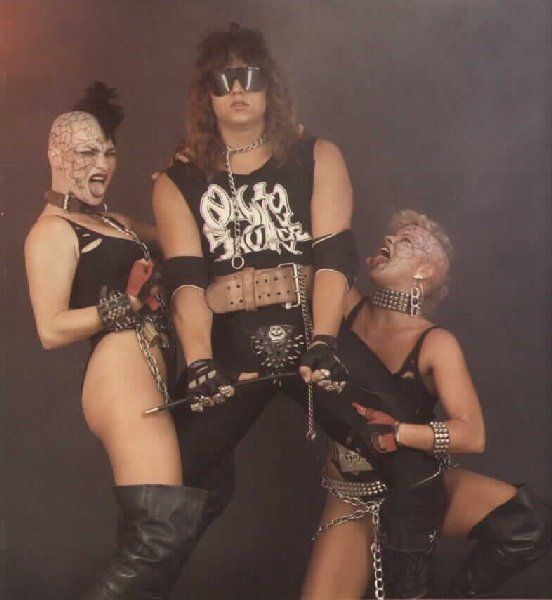 Heavy Metal Wrestler Nasty Savage with Luna Vachon