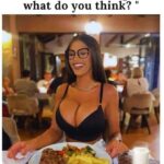 Her smile looks so great what do you think - Perfect smile and boobs