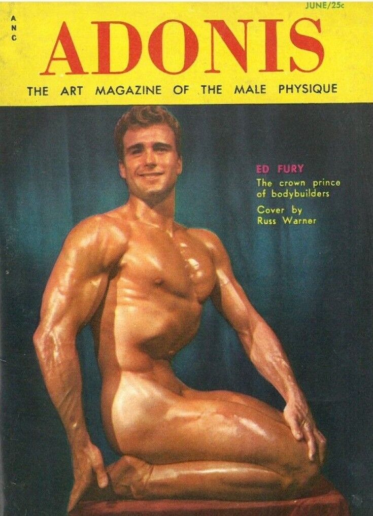 Joe Weider gay porn mags Adonis 1955