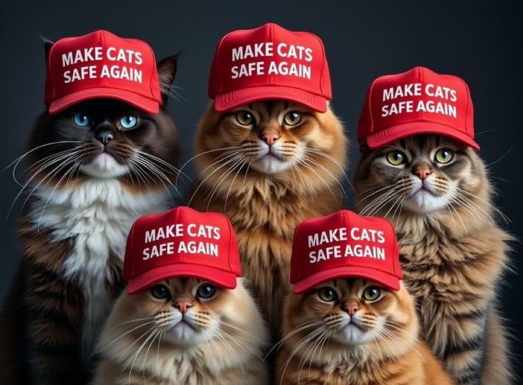 MAKE CATS SAFE AGAIN Hat
