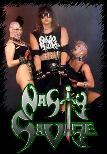 Nasty Savage Ronnie thrash metal pro wrestling