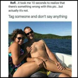 Optical Illusion - Man Crotch