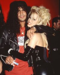 Slash and Pamela Anderson