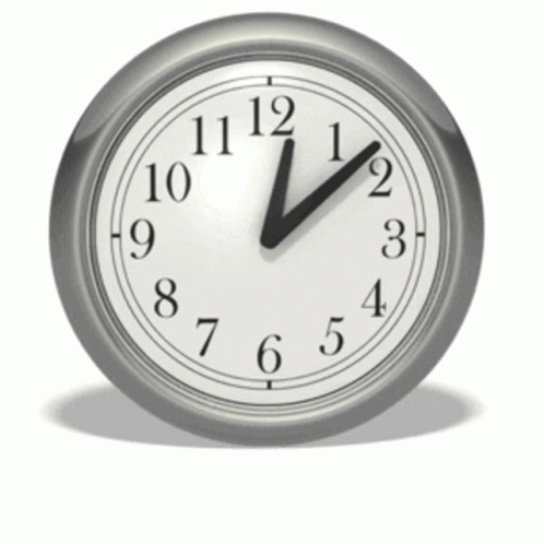 Horloge Chrono Time Flies GIF