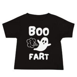 BOO FART | Funny Farting Ghost Baby T-Shirt