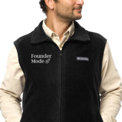 Founder Mode fleece vest | Power Vest