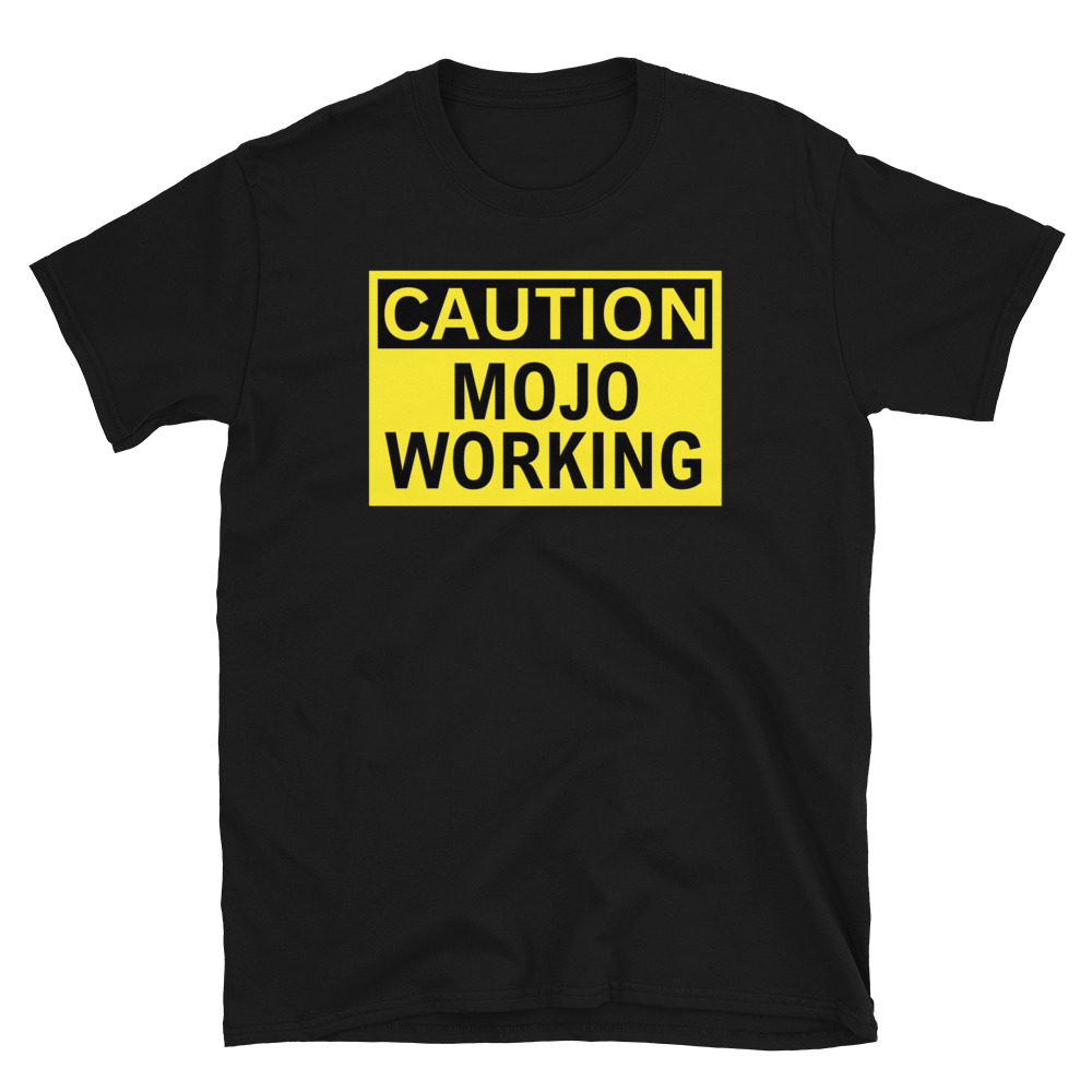 Caution Mojo Working shirt – Satchel Steel Panther - Image 2